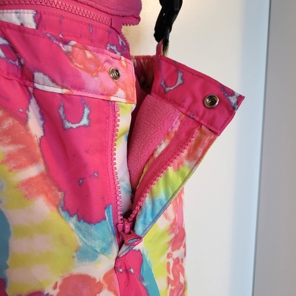 The Children’s Place Girls Snow Ski Overalls - In The Pink - Picture 6 of 15